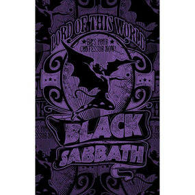 Black Sabbath - Premium Textile Poster Flag (Lord Of This World) 104cm x 66cm