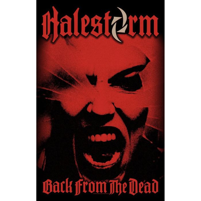 Halestorm - Premium Textile Poster Flag (Back From The Dead) 104cm x 66cm