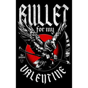 Bullet For My Valentine - Premium Textile Poster Flag (The Poison Crow) 104cm x 66cm