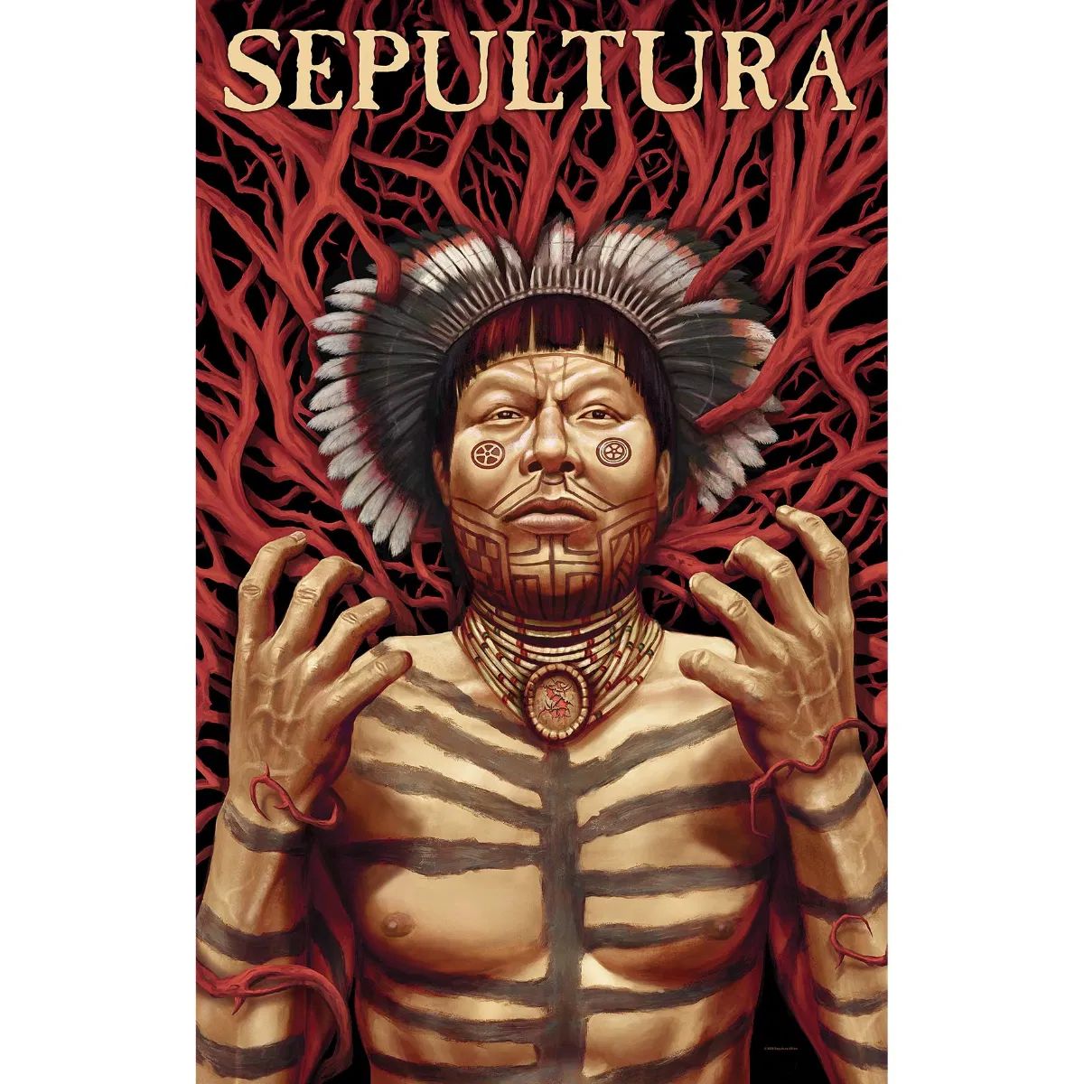 Sepultura - Premium Textile Poster Flag (Roots) 104cm x 66cm - COMING SOON