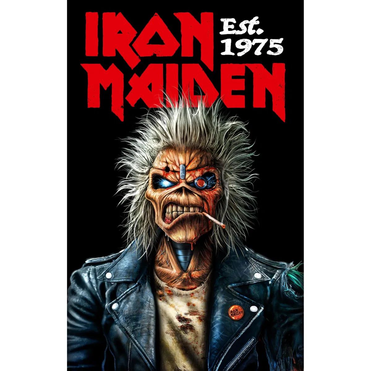 Iron Maiden - Premium Textile Poster Flag (Est. 1975) 104cm x 66cm - COMING SOON
