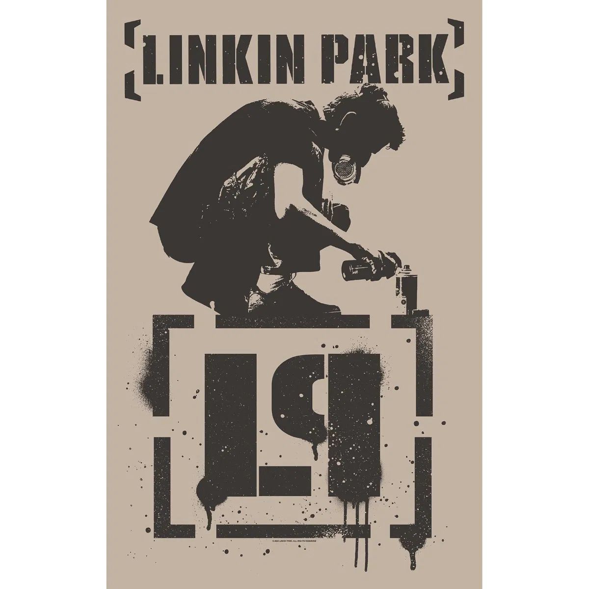 Linkin Park - Premium Textile Poster Flag (Meteora) 104cm x 66cm