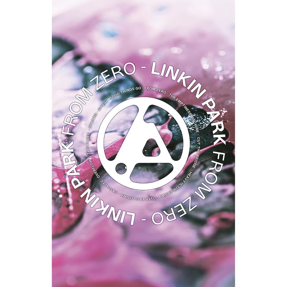 Linkin Park - Premium Textile Poster Flag (From Zero) 104cm x 66cm