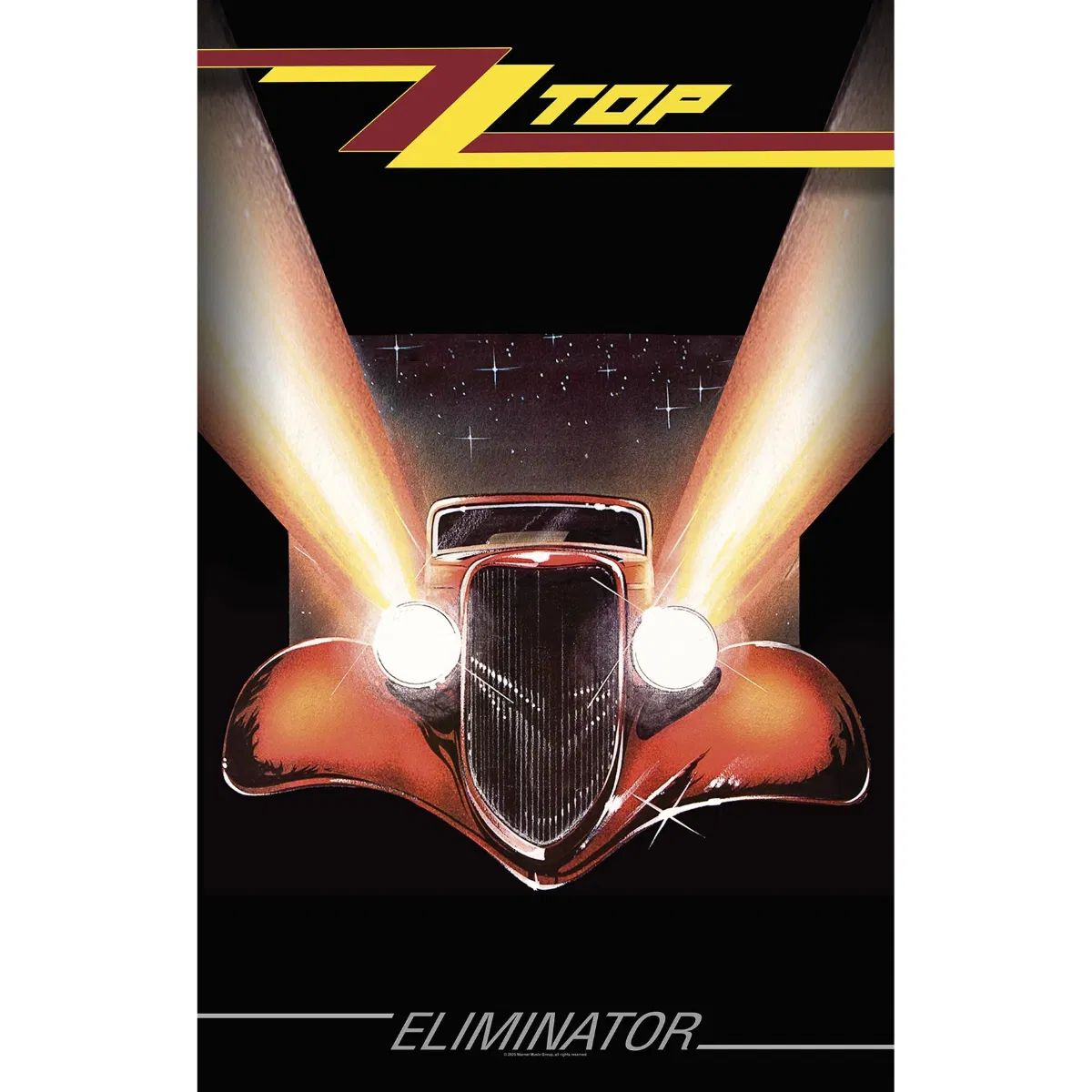 ZZ Top - Premium Textile Poster Flag (Eliminator) 104cm x 66cm - COMING SOON
