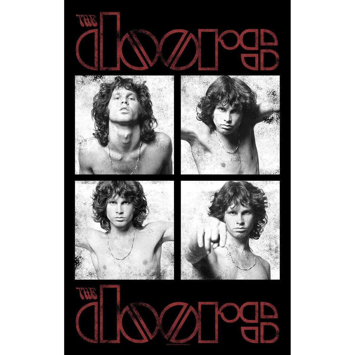 Doors - Premium Textile Poster Flag (Jim Morrison) 104cm x 66cm