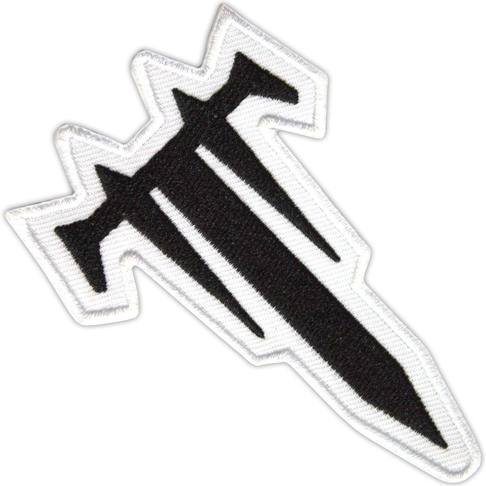 Trivium - T Logo Cut-Out (60mm x 95mm) Sew-On Patch