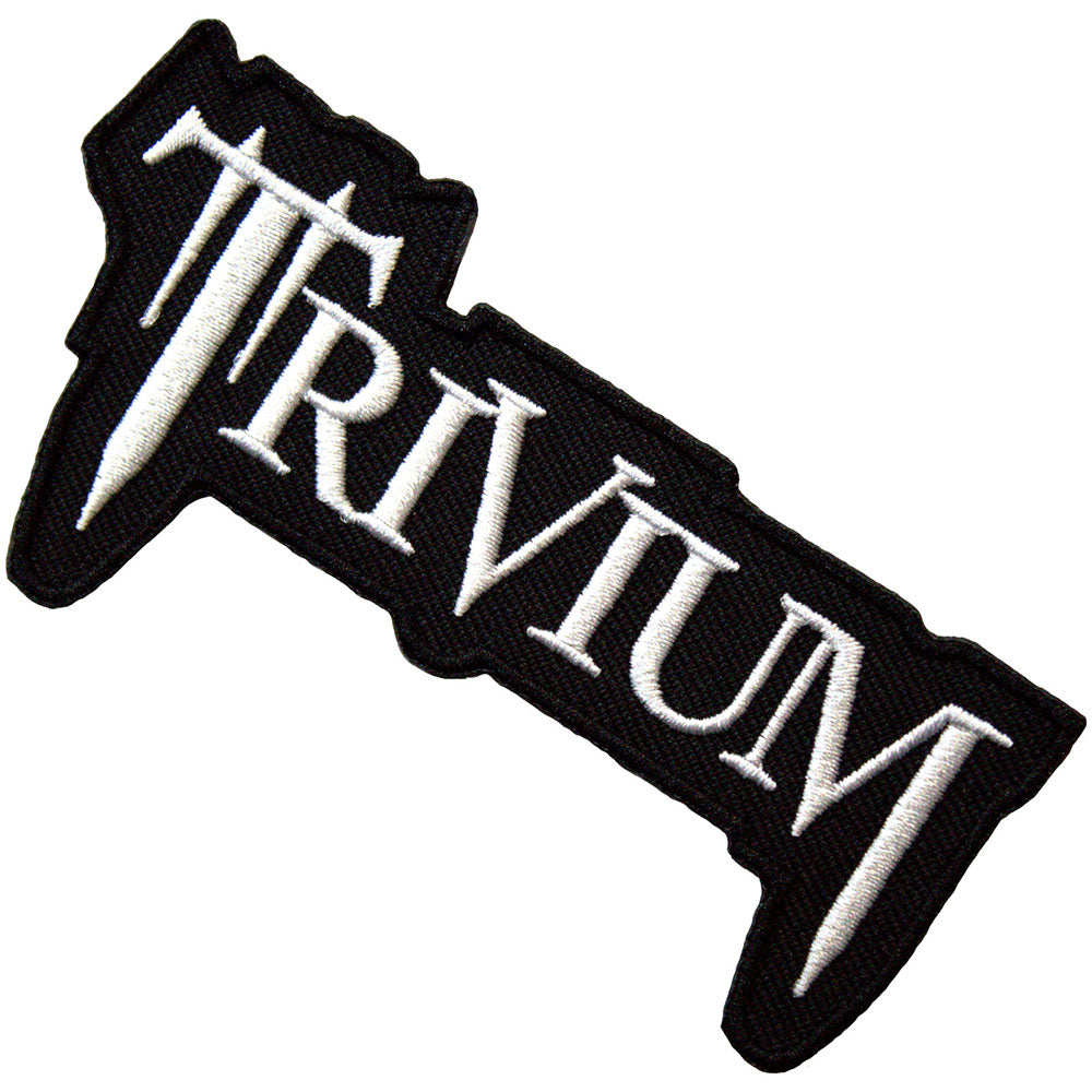 Trivium - Classic Logo Cut-Out (100mm x 50mm) Sew-On Patch