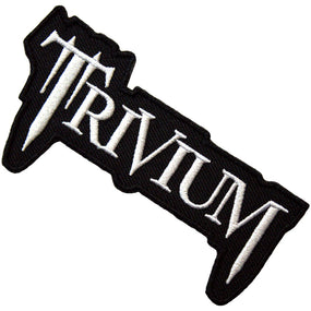 Trivium - Classic Logo Cut-Out (100mm x 50mm) Sew-On Patch