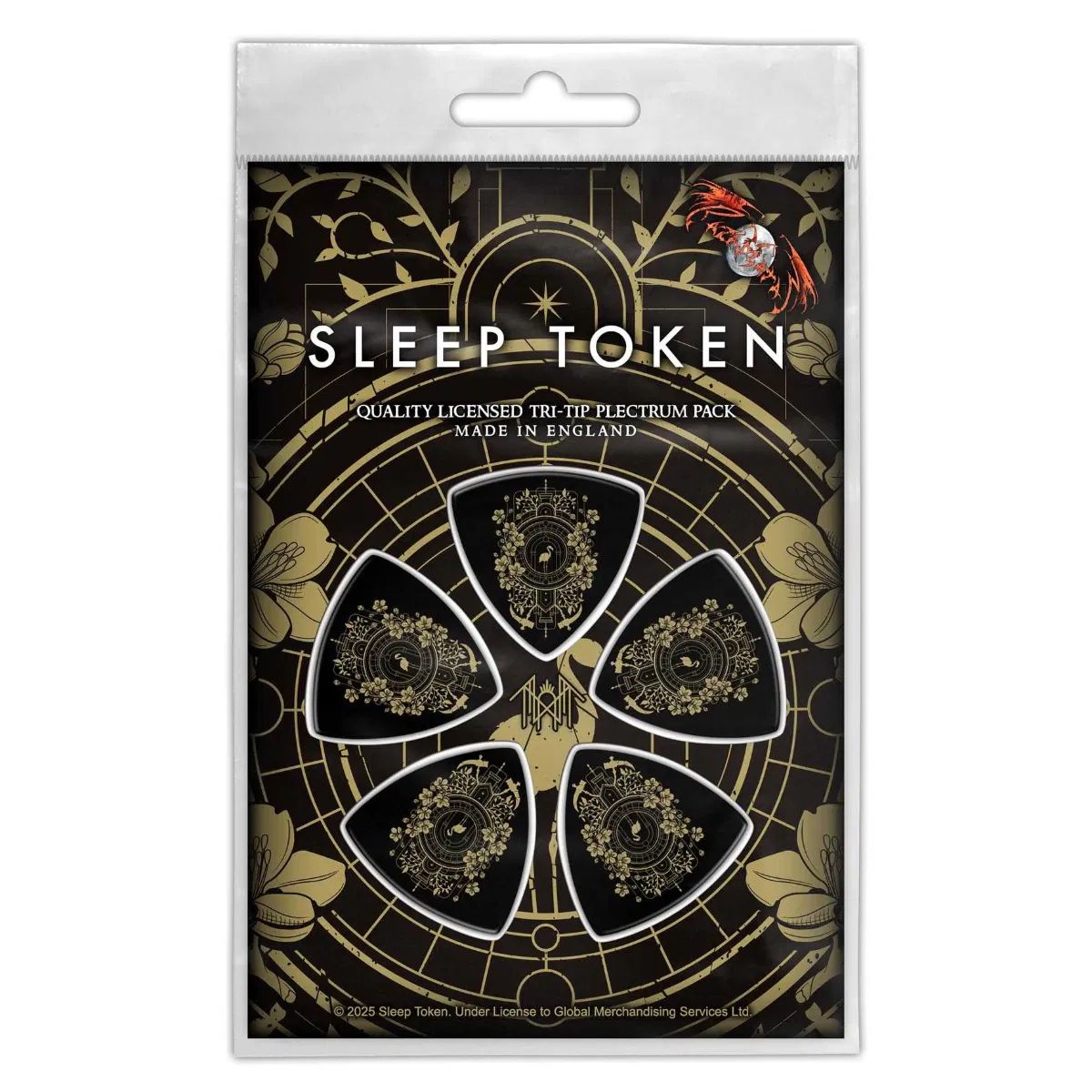 Sleep Token - 5 x Bass Guitar Picks Plectrum Pack (Fortitude
