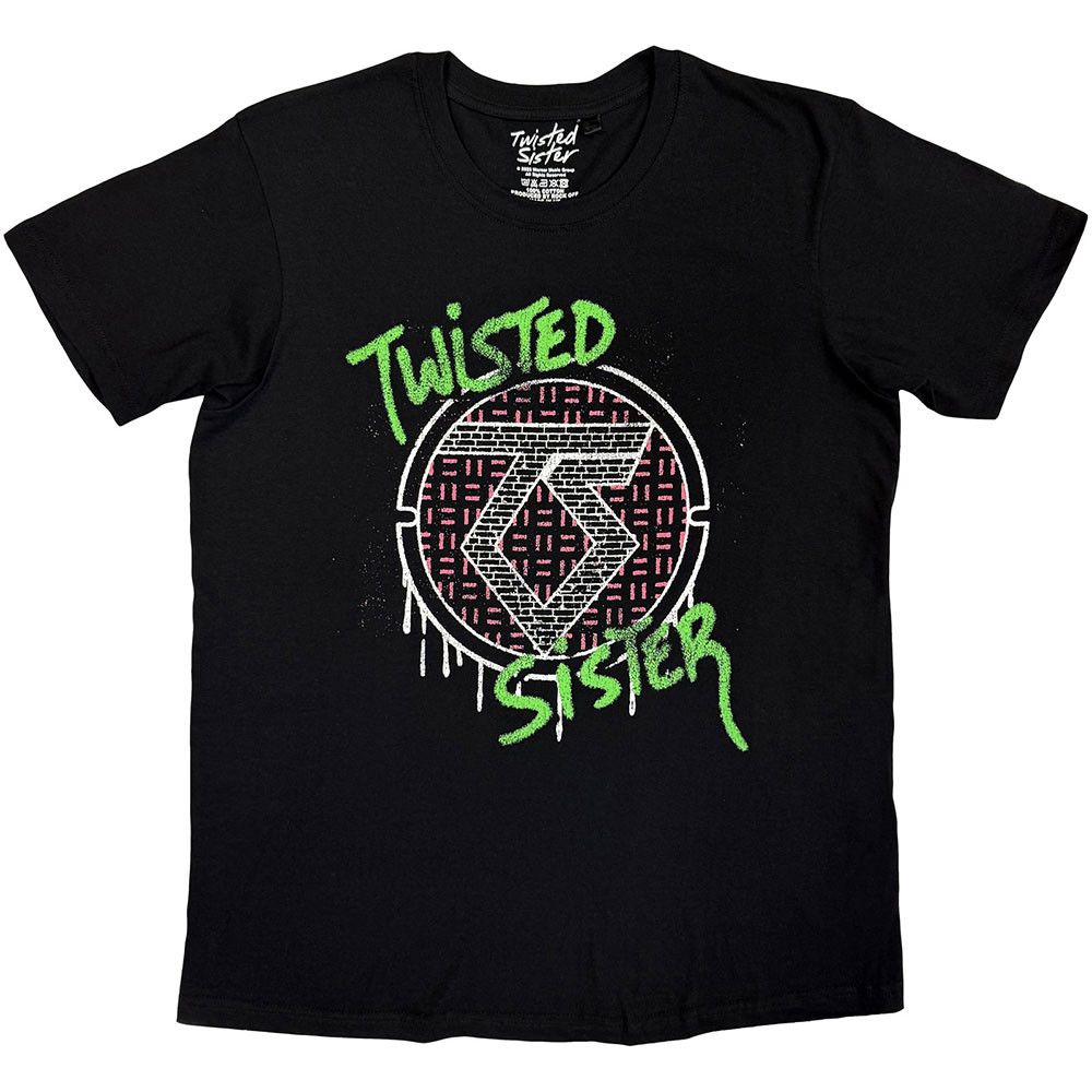 Twisted Sister - Dripping Logo Black Shirt - COMING SOON