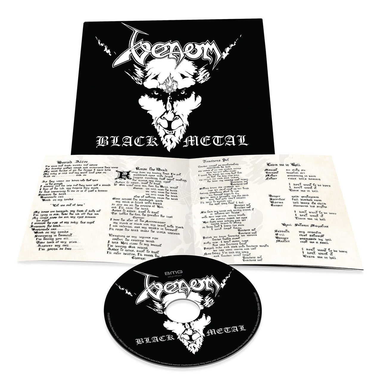 Venom - Black Metal (2025 rem. digi. w. 8 bonus tracks) - CD - New