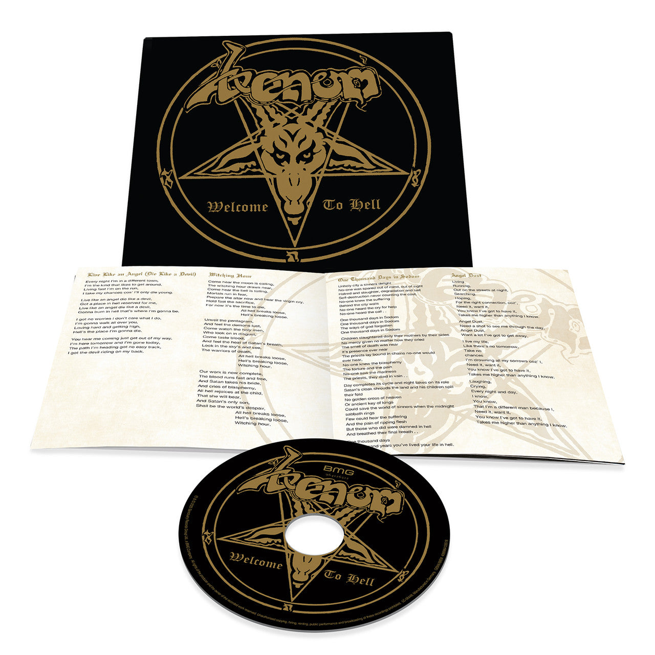 Venom - Welcome To Hell (2025 rem. digi. w. 8 bonus tracks) - CD - New