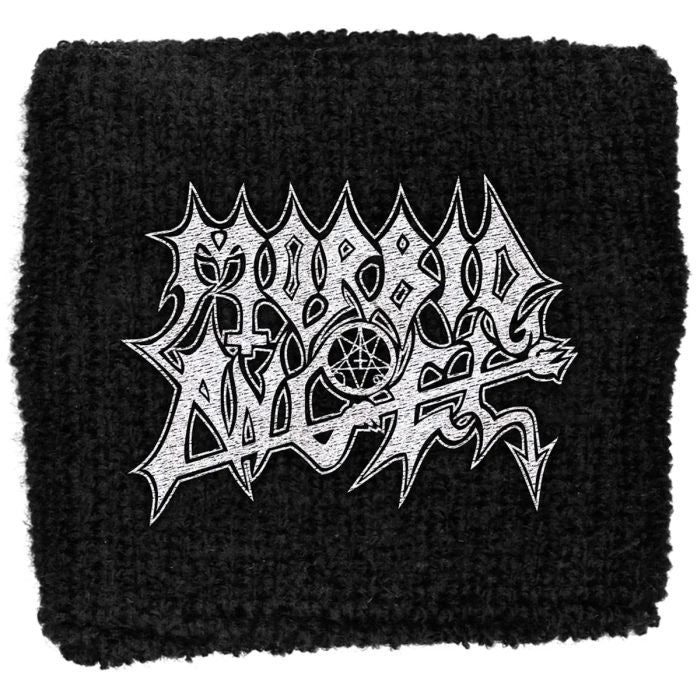 Morbid Angel - Sweat Towelling Embroided Wristband (Logo)