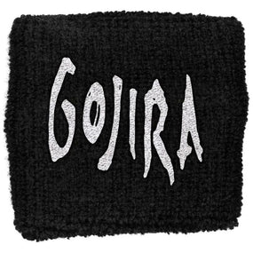 Gojira - Sweat Towelling Embroided Wristband (Logo)