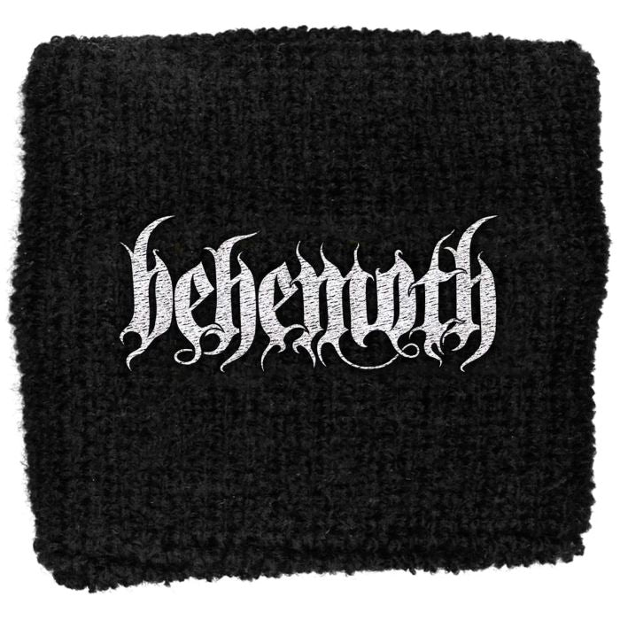 Behemoth - Sweat Towelling Embroided Wristband (Logo)