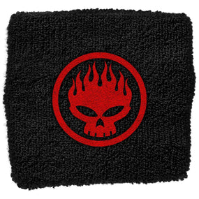 Offspring - Sweat Towelling Embroided Wristband (Skull Logo) - COMING SOON