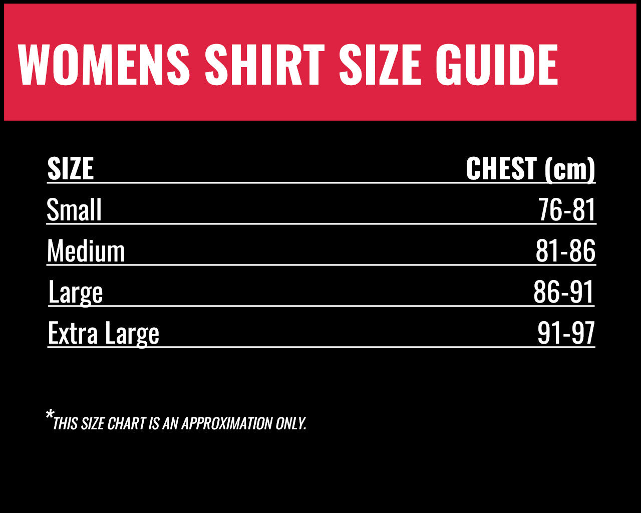 Cure - Logo Red Diamante Womens Black Shirt