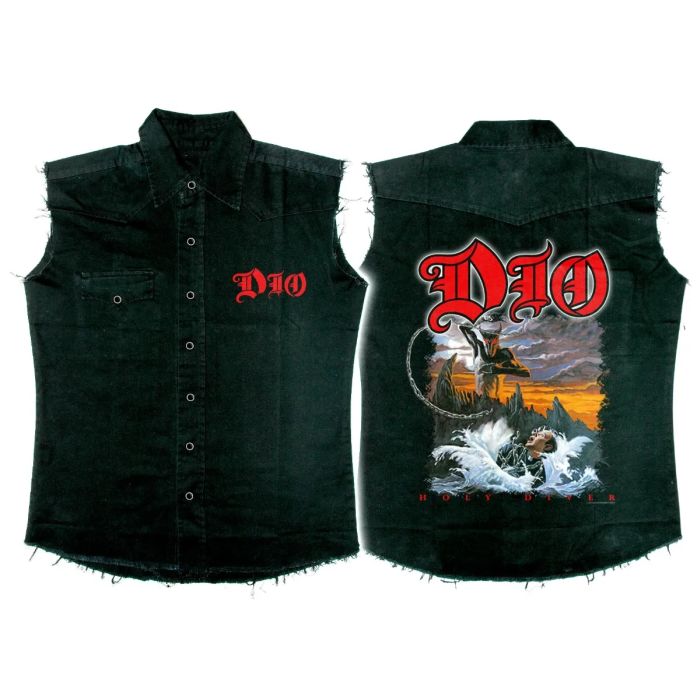 Dio - Sleeveless Black Work Shirt (Holy Diver)