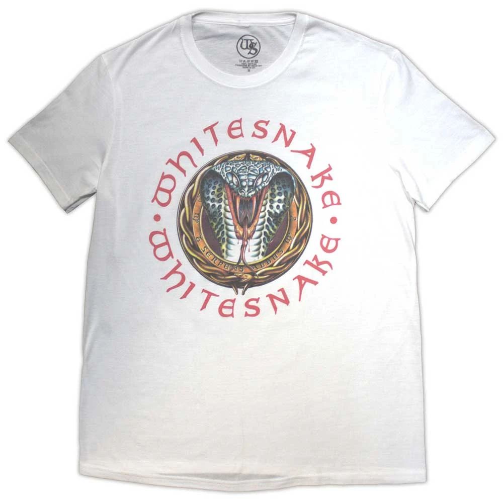 Whitesnake - Donnington Snake White Shirt - 100% Official Merchandise - COMING SOON