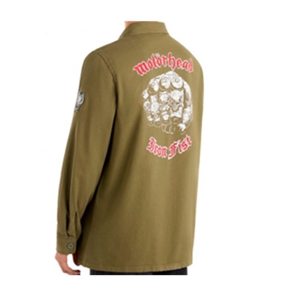 Motorhead - Iron Fist Khaki Military Work Shirt