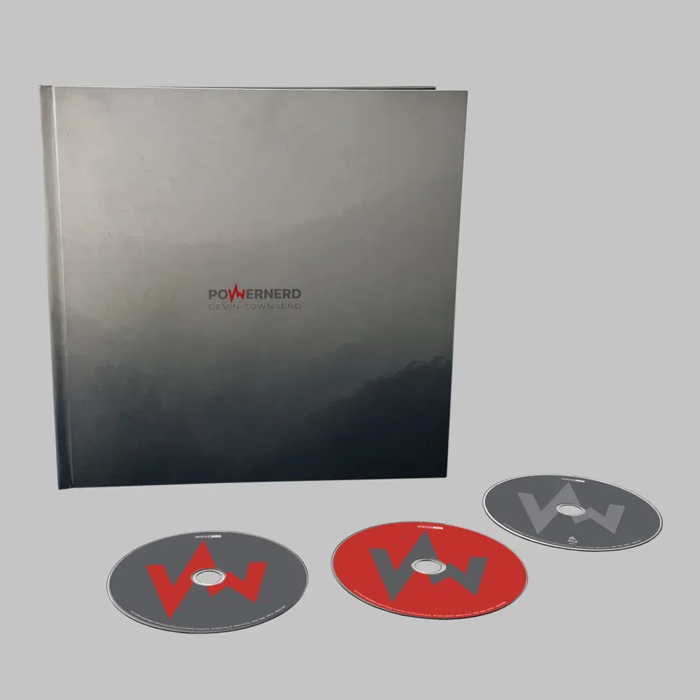 Townsend, Devin - Powernerd (Ltd. Ed. 2CD/Blu-Ray Hardcover 10" Artbook with 3 bonus tracks & 36 page booklet) (RA/B/C) - CD - New