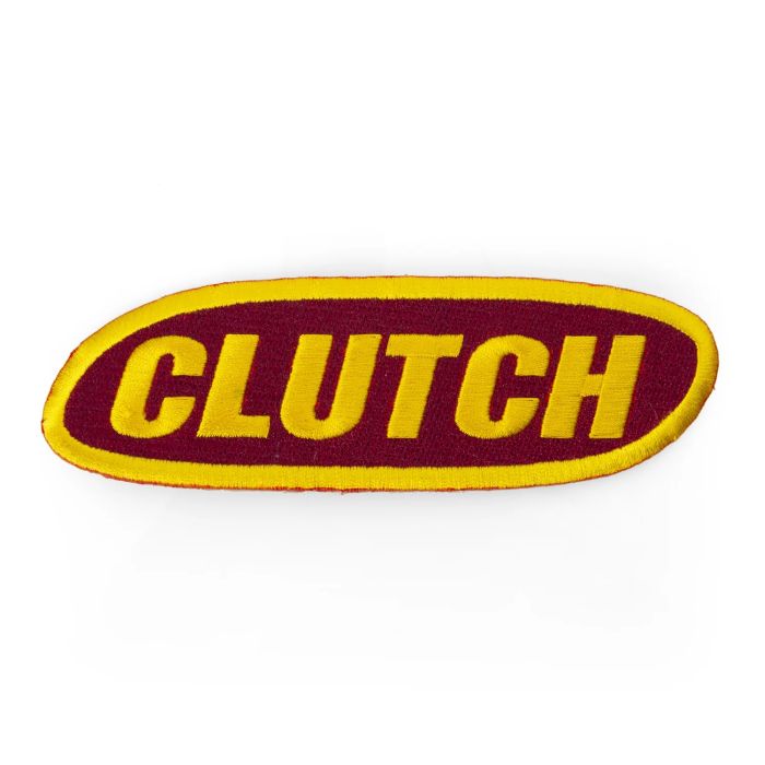 Clutch - Logo (150mm x 50mm) Cut-Out Sew-On Patch
