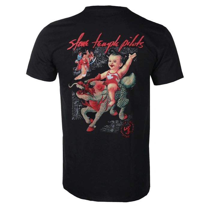 Stone Temple Pilots - Purple Pilots Black Shirt - 100% Official Merchandise - COMING SOON