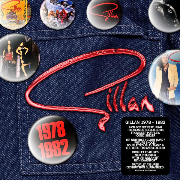 Gillan - 1978-1982 (The Japanese Album/Mr. Universe/Glory Road/Future