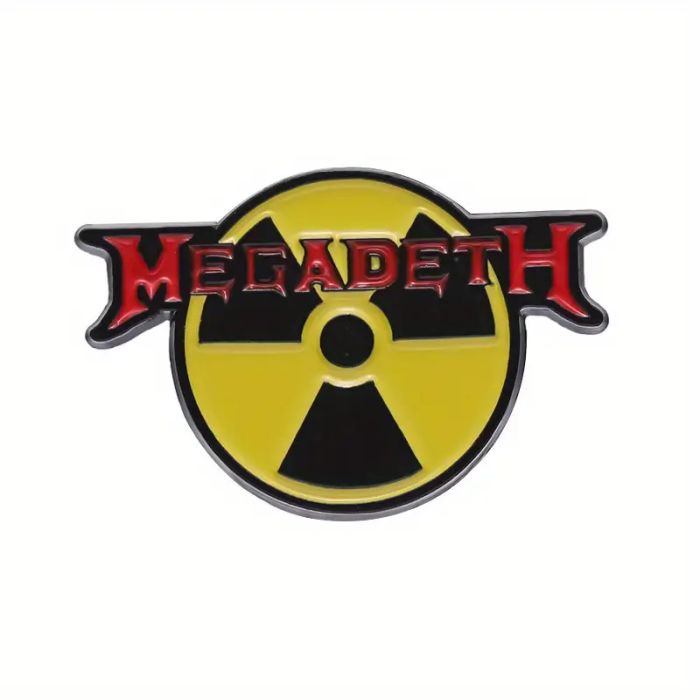 Megadeth - Pin Badge - Radioactive