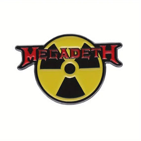 Megadeth - Pin Badge - Radioactive