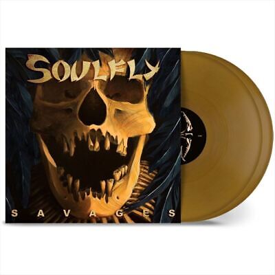 Soulfly - Savages (2023 2LP Gold vinyl gatefold reissue with 2 bonus tracks) - Vinyl - New