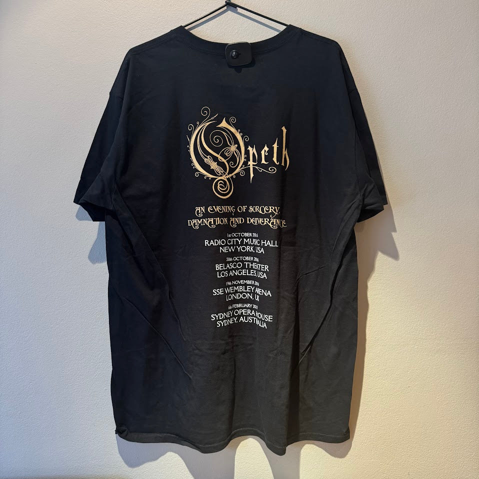 Opeth - Deliverance & Damnation 2017 Tour Black Shirt