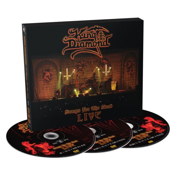 King Diamond - Songs For The Dead (CD/2DVD) - CD - New
