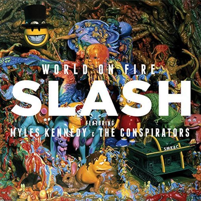 Slash feat. Myles Kennedy And The Conspirators - World On Fire (Aust. 2018 reissue) - CD - New