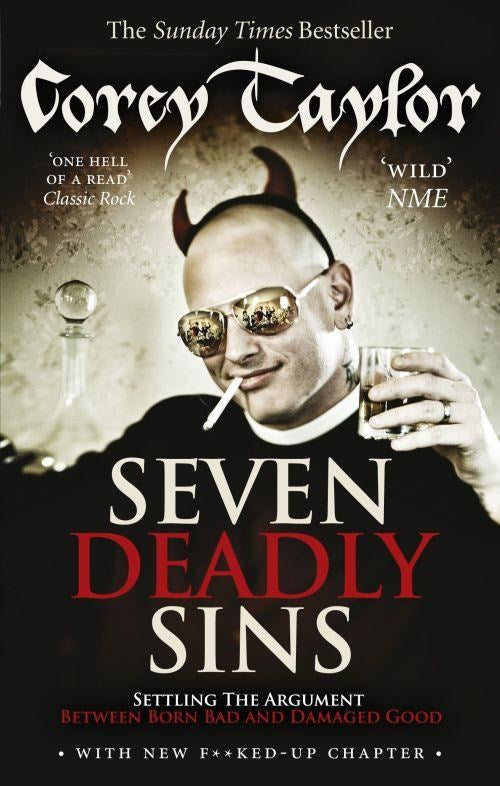 Taylor, Corey - Seven Deadly Sins - Slipknot - Book - New