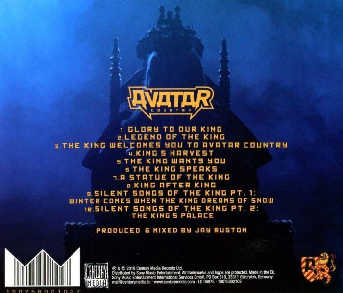 Avatar - Avatar Country (jewel case) - CD - New