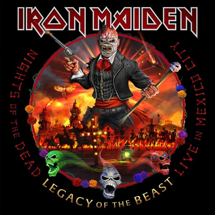 Iron Maiden - Nights Of The Dead - Legacy Of The Beast - Live In Mexico City (180g 3LP gatefold) - Vinyl - New