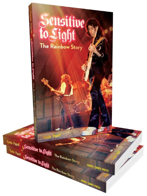 Rainbow - Popoff, Martin - Sensitive To Light - The Rainbow Story - Book - New