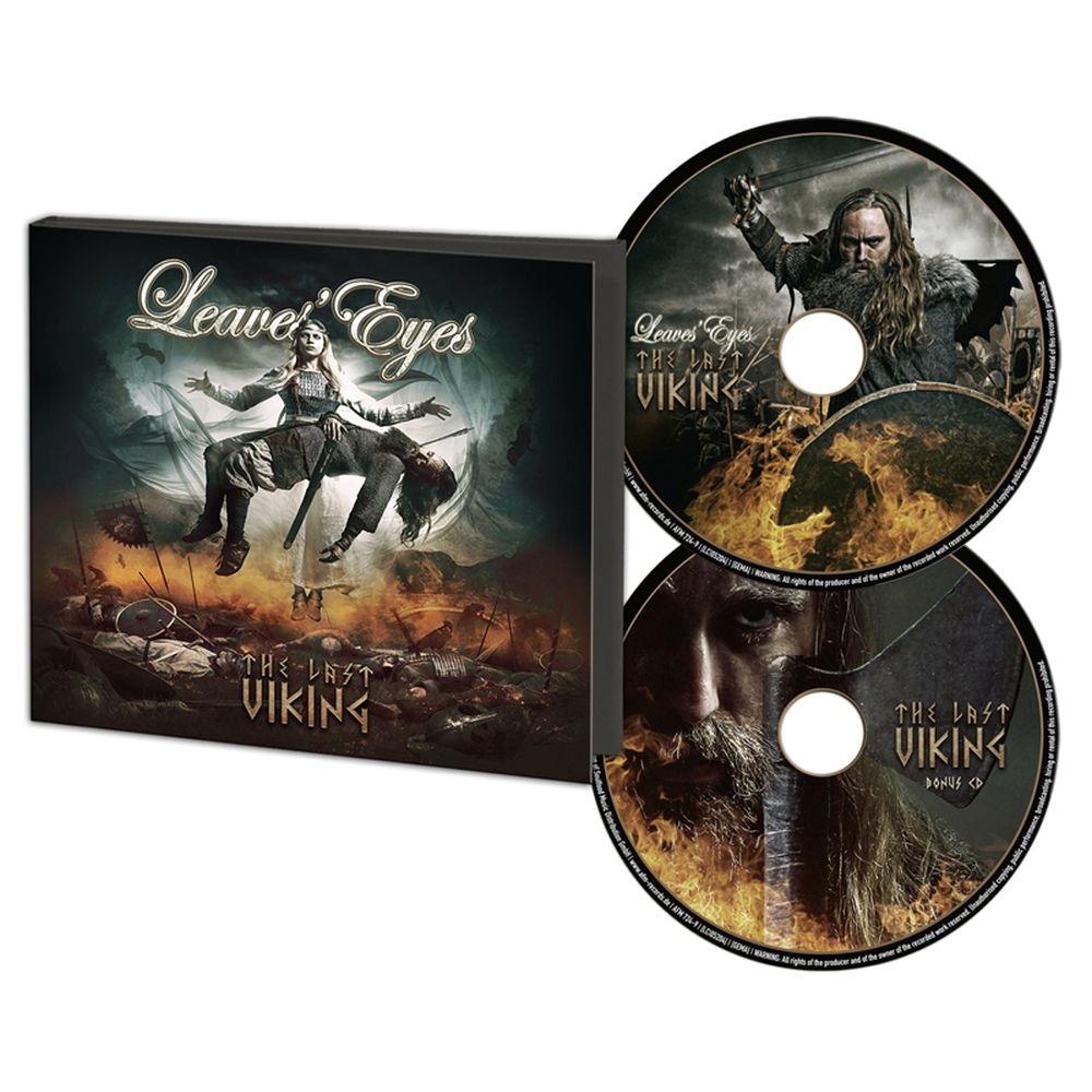 Leaves Eyes - Last Viking, The (2CD digi. - bonus Instrumentals CD) - CD - New