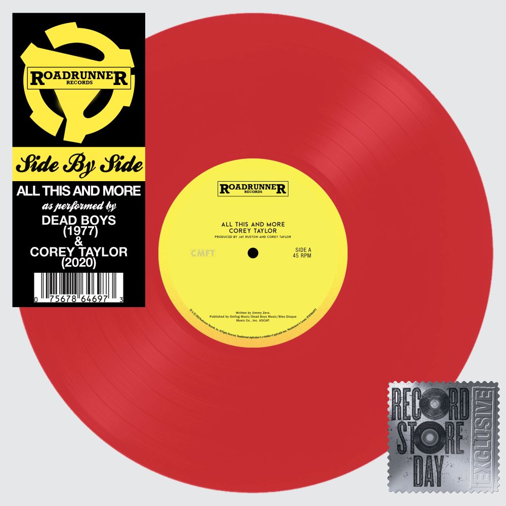 Taylor, Corey/Dead Boys - All This And More (Split 12 Inch Pink Vinyl) (2020 RSD Black Friday LTD ED) - Vinyl - New