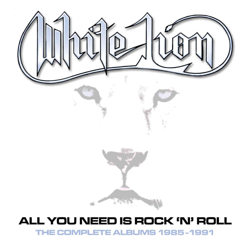 White Lion - All You Need Is Rock 'N' Roll - The Complete Albums 1985-1991 (Fight To Survive/Pride/Big Game/Mane Attraction/Live) (5CD Box Set) - CD - New