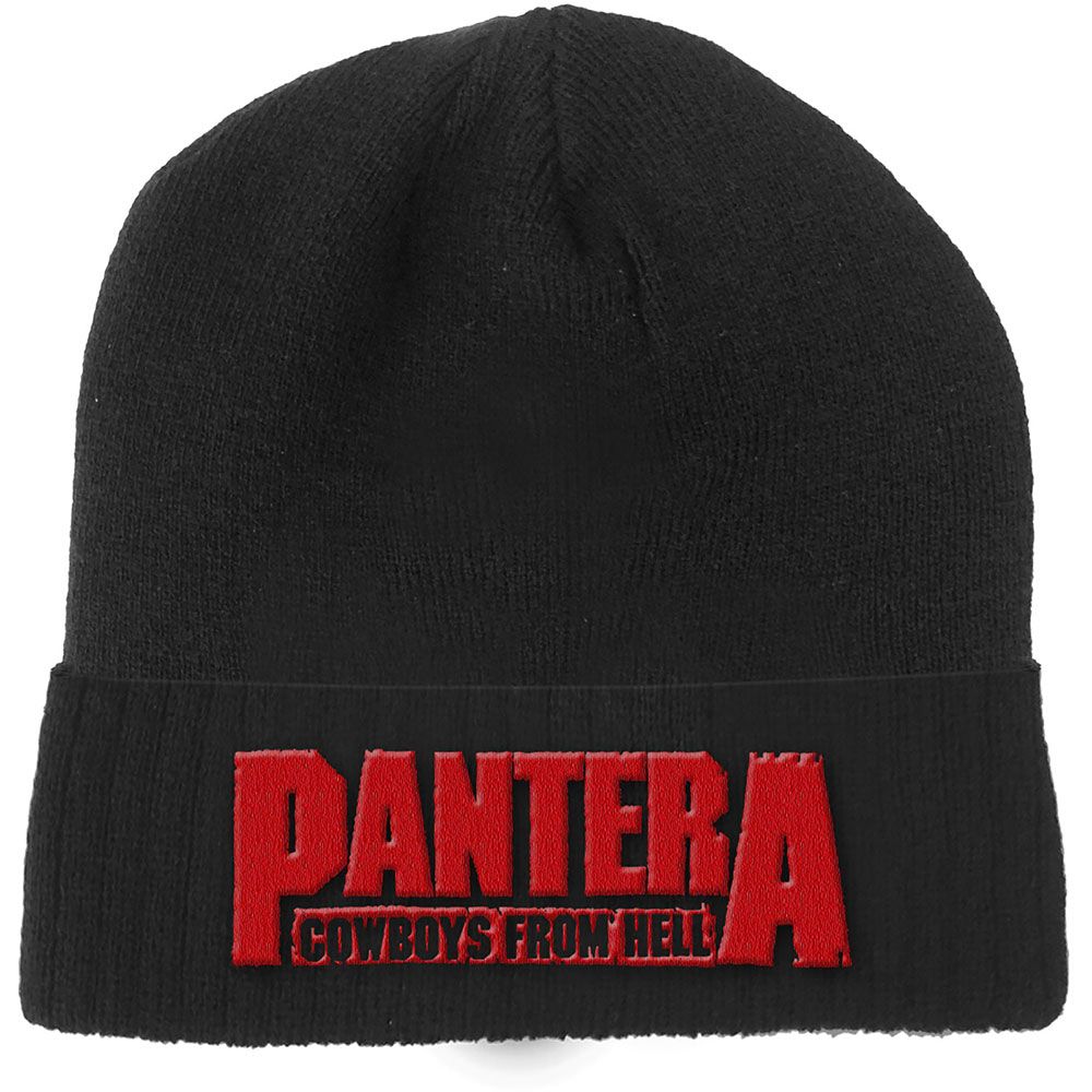 Pantera - Knit Beanie - Embroidered - Cowboys From Hell