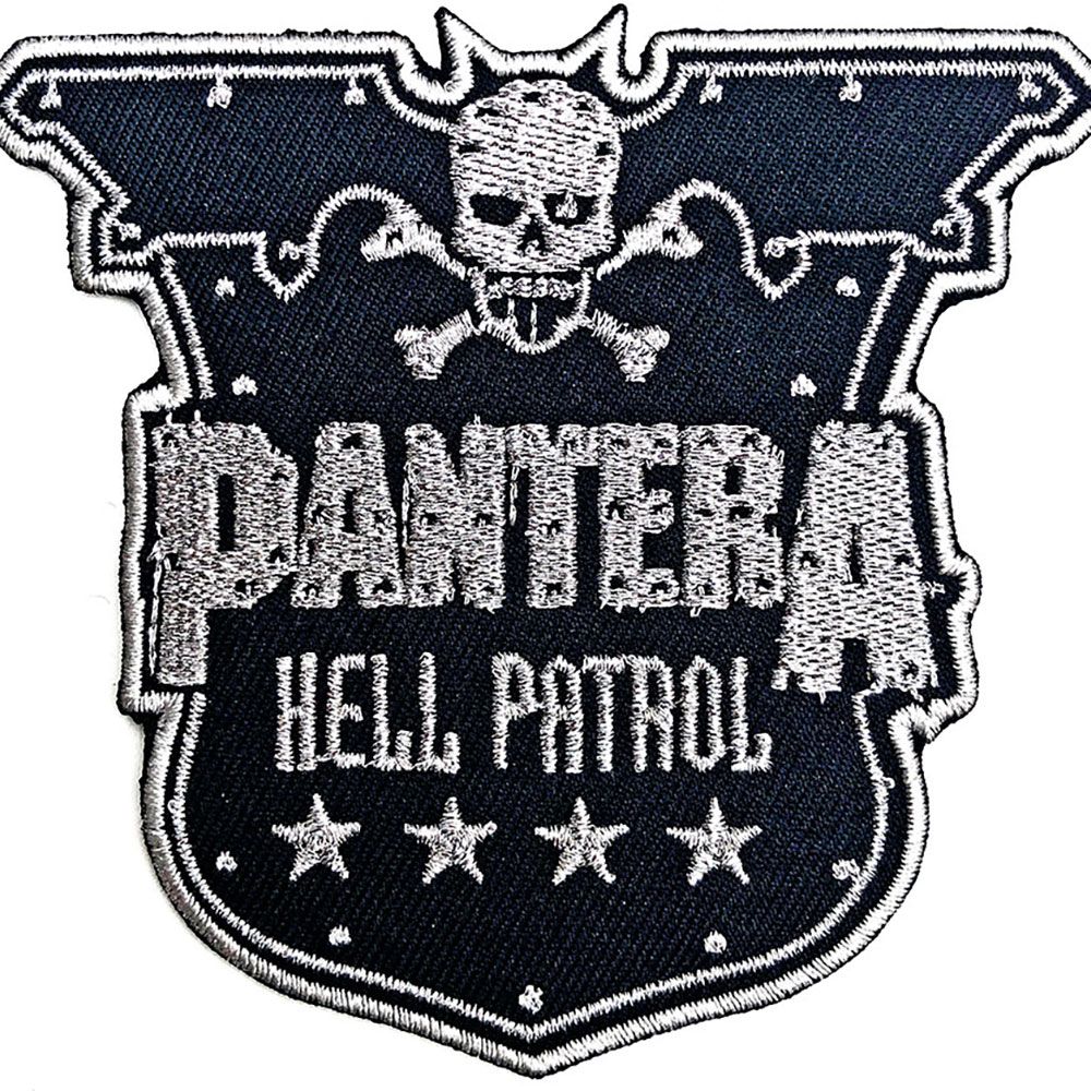 Pantera - Hell Patrol (90mm x 85mm) Sew-on Patch