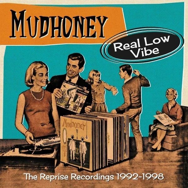 Mudhoney - Real Low Vibe - The Complete Reprise Recordings 1992-1998 (Piece Of Cake/My Brother The Cow/Tomorrow Hit Today/On Tour Now) (4CD Box Set) - CD - New
