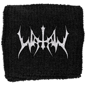 Watain - Sweat Towelling Embroided Wristband (Logo)