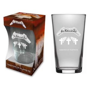 Metallica - Beer Glass - Pint - Master Of Puppets