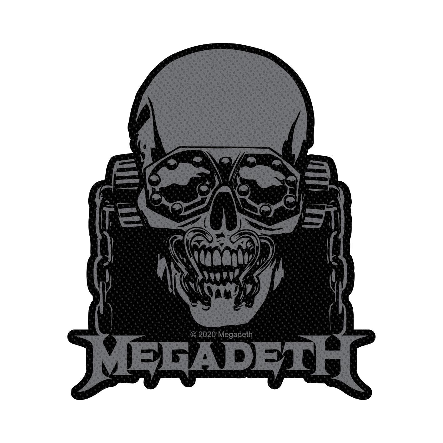 Megadeth - Vic Rattlehead Cut-Out (100mm x 85mm) Sew-On Patch