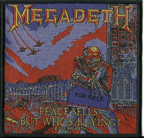 Megadeth - Peace Sells (100mm x 100mm) Sew-On Patch