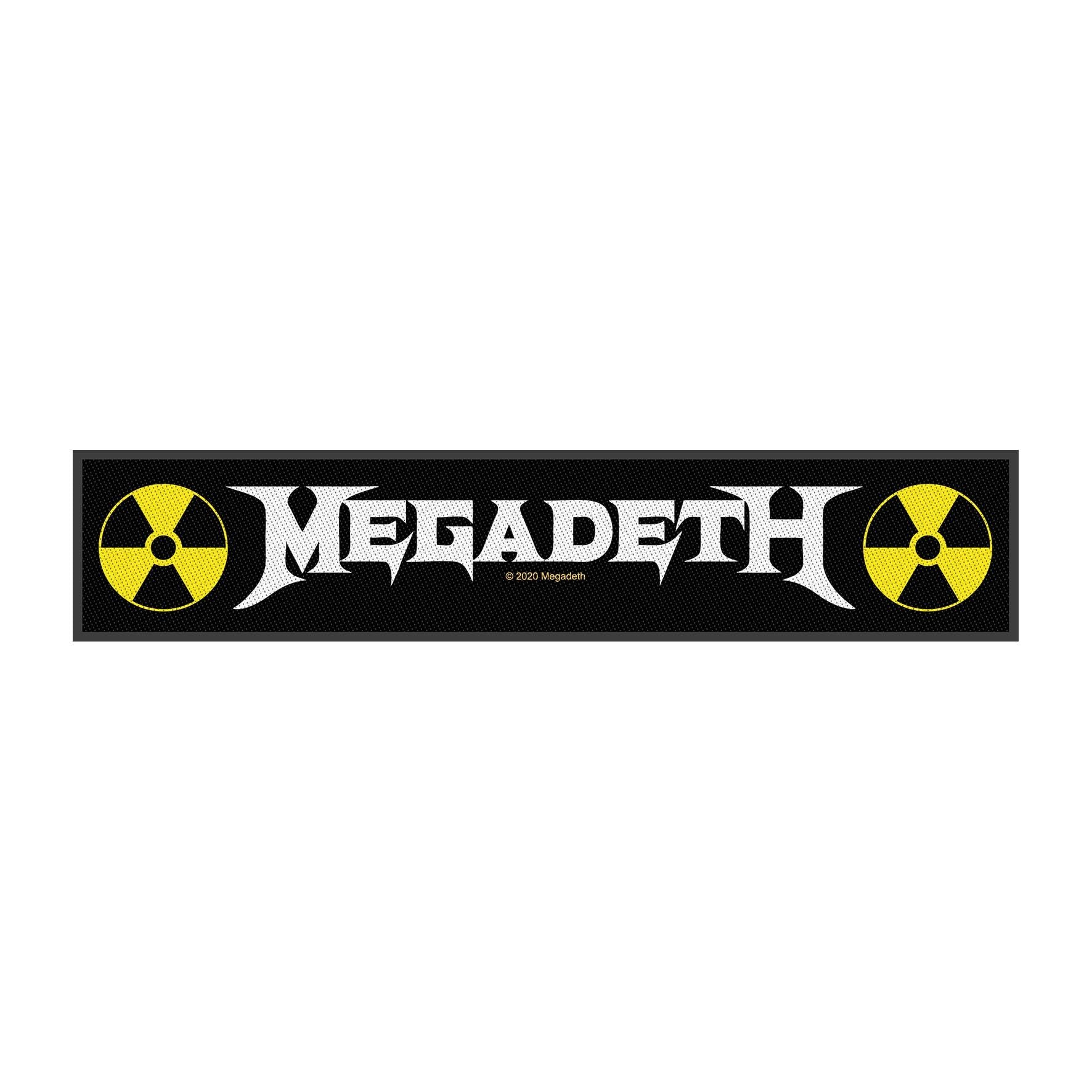 Megadeth - Logo Strip (190mm x 50mm) Sew-On Patch
