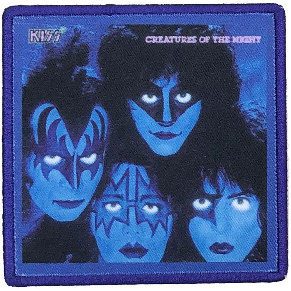 Kiss - Creatures Of The Night (90mm x 90mm) Sew-On Patch